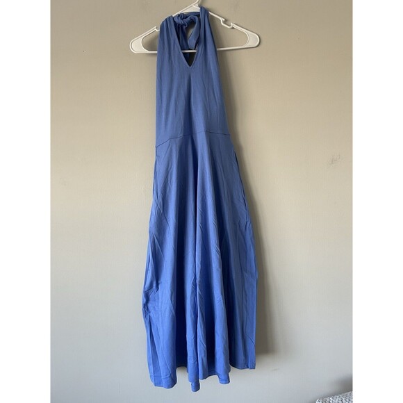 Pact Blue Midi Dress - Picture 3 of 13